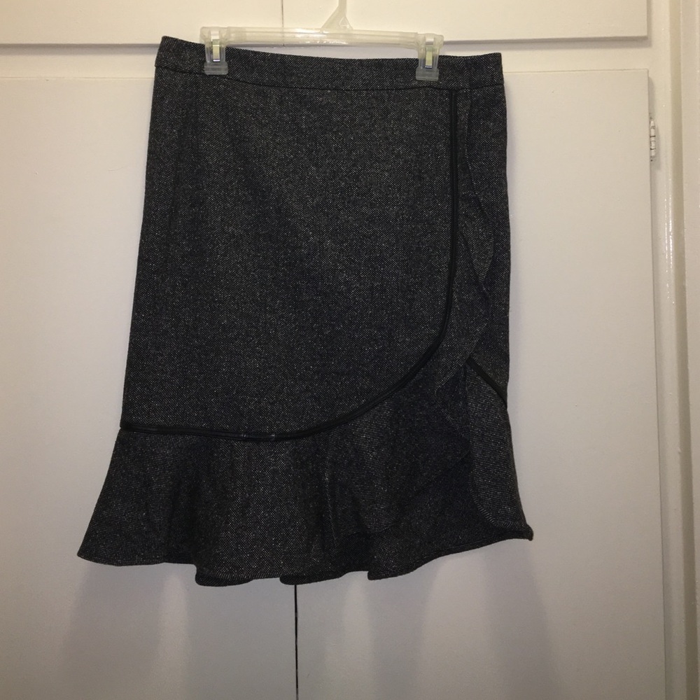 Elie Tahari Gray Pencil Skirt